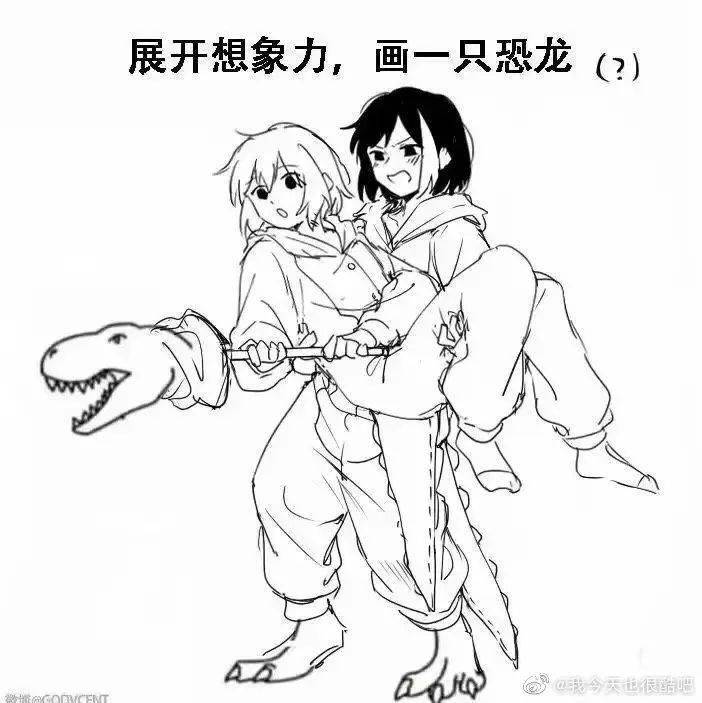 网络灵魂画手挑战竟然网友评论狠狠佩服了哈哈哈