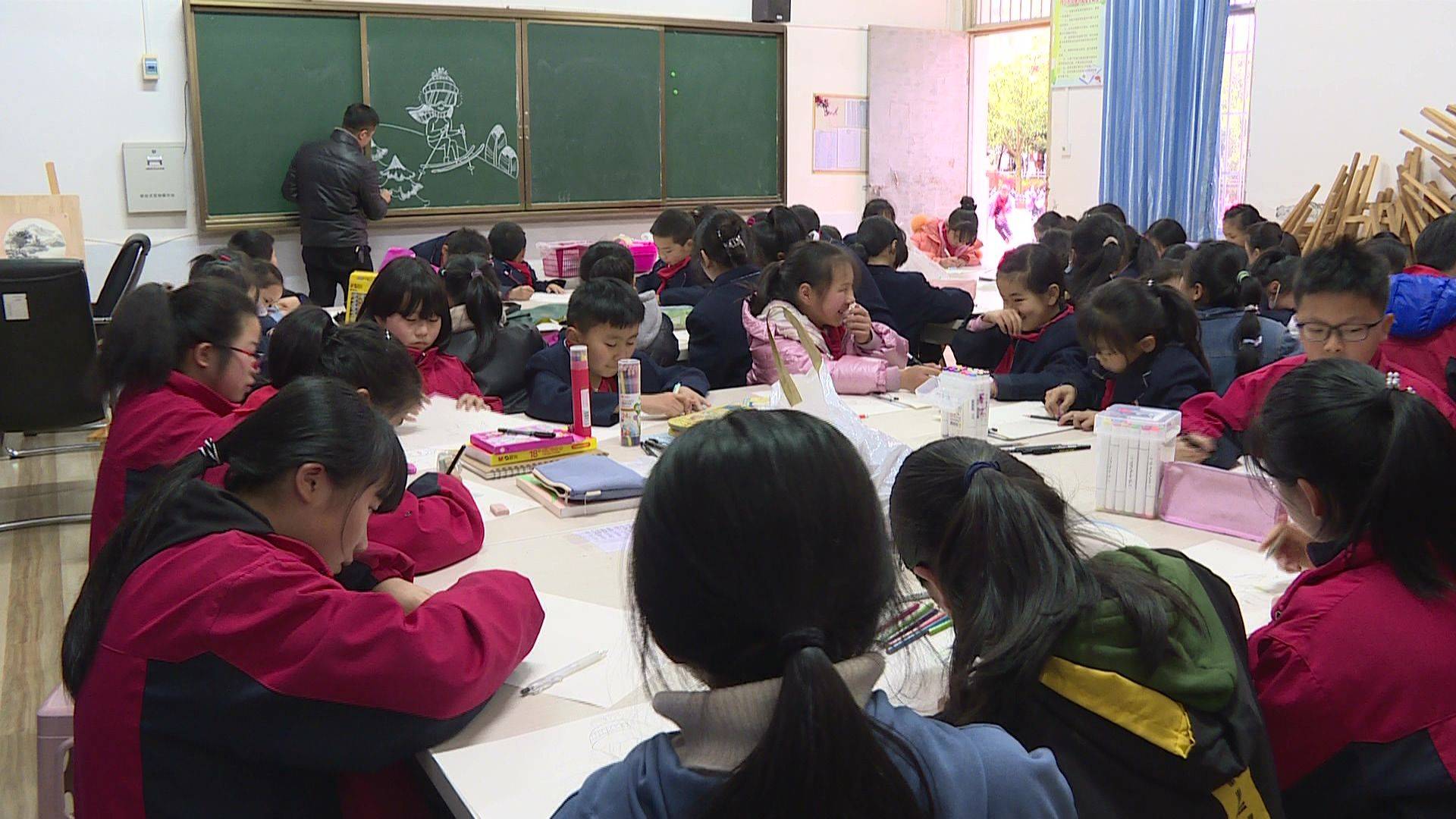 雷山縣丹江小學雙減之下課後服務百花齊放學生樂開懷