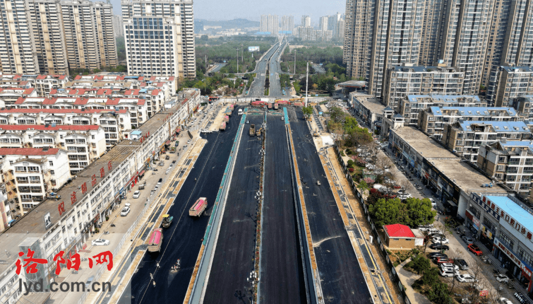 本月10日具备通车条件周山大道下穿开元大道工程加紧收尾