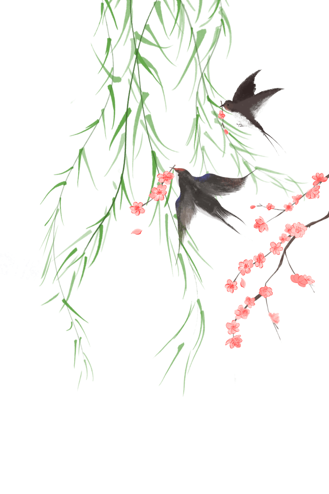 罗隐_柳树望_柳絮