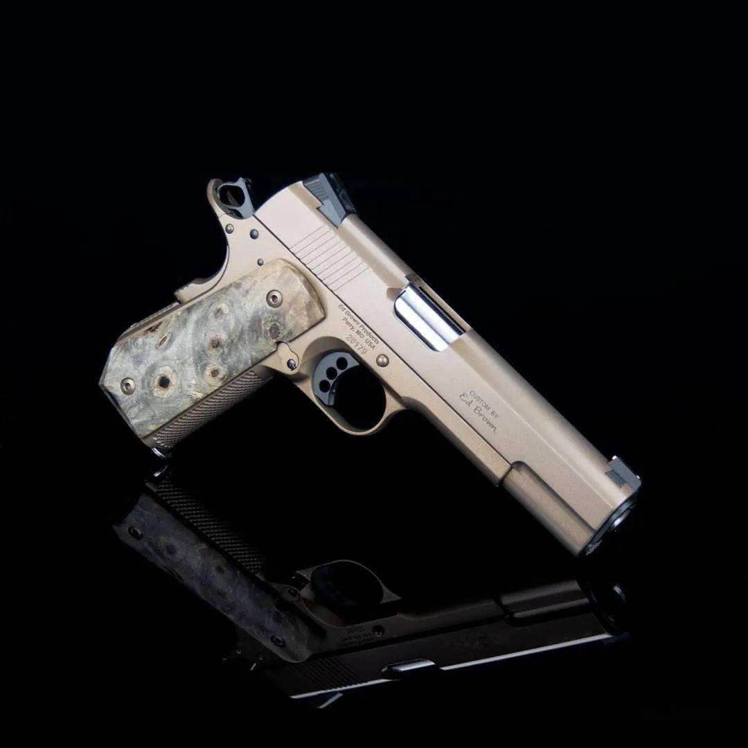 大气稳重edbrown家的1911手枪美图欣赏