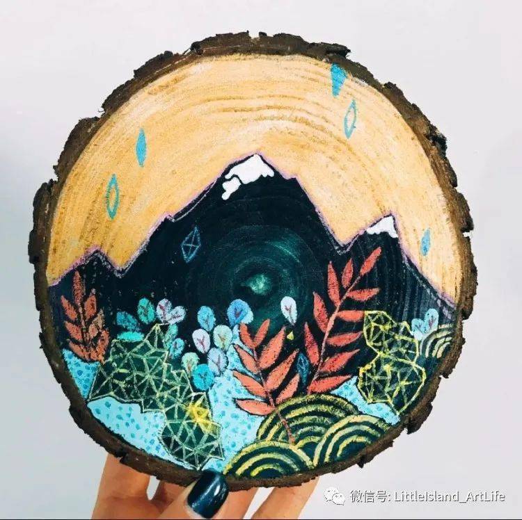 409411春天的画板自然农场旧木改造自然木板写生绘画