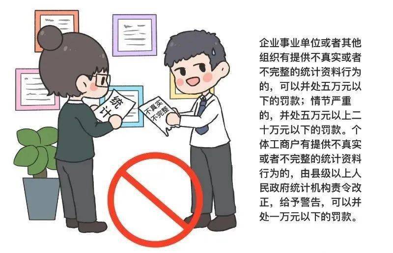 学习时刻这些行为违反统计法最高可罚
