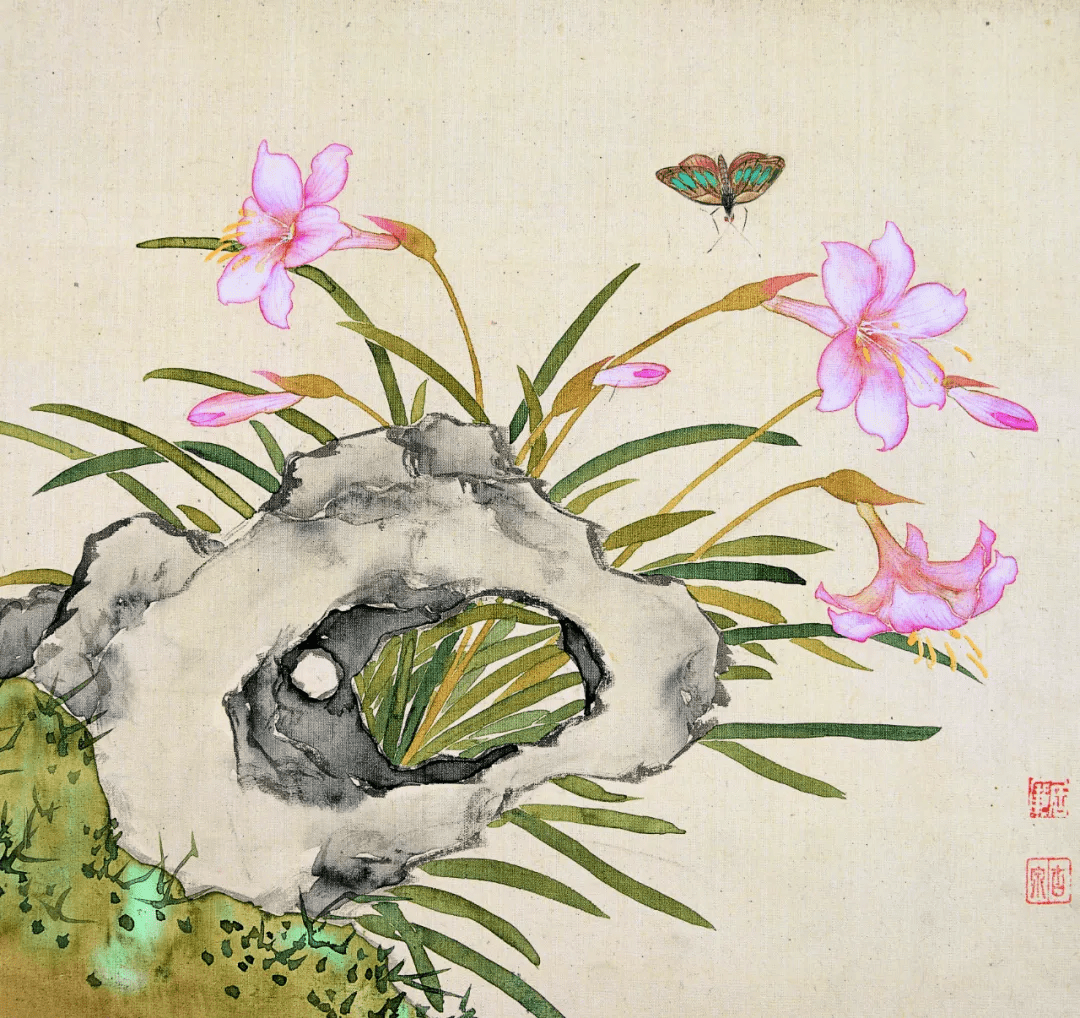 居巢小写意花鸟小品欣赏