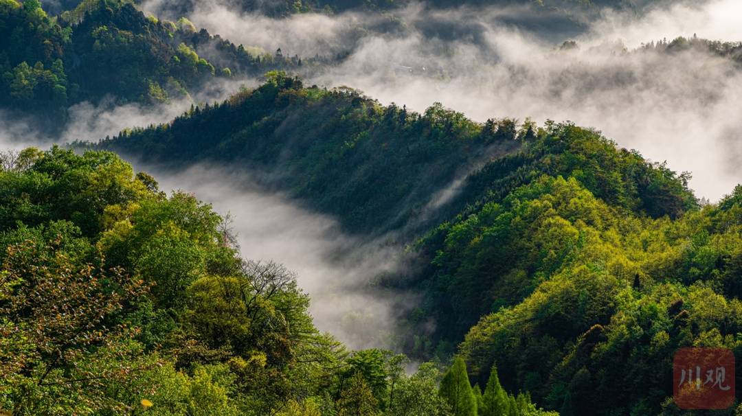 江油蓥华山图片