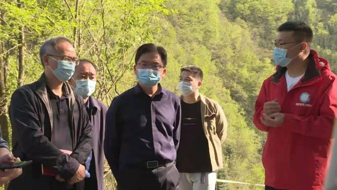 新华社陕西分社副社长储国强一行来白河县采访调研