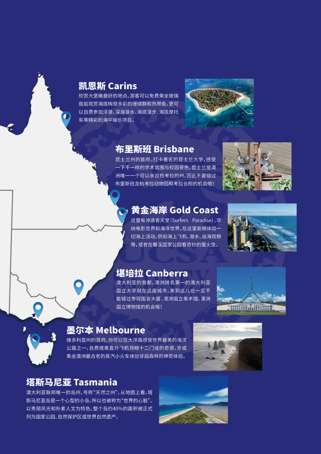 学生手册第二篇悉尼生活之境内旅游