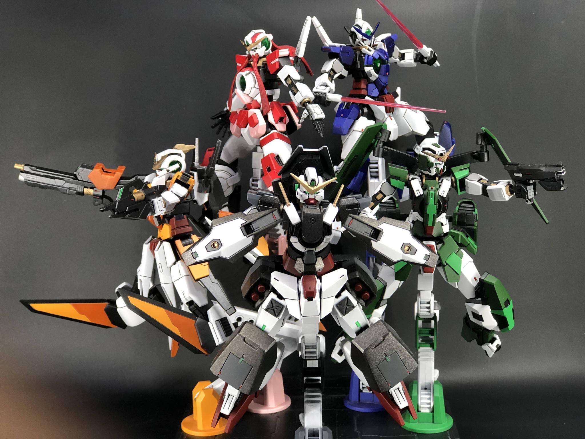 核心00四小强高达模型_改造_进行_感觉