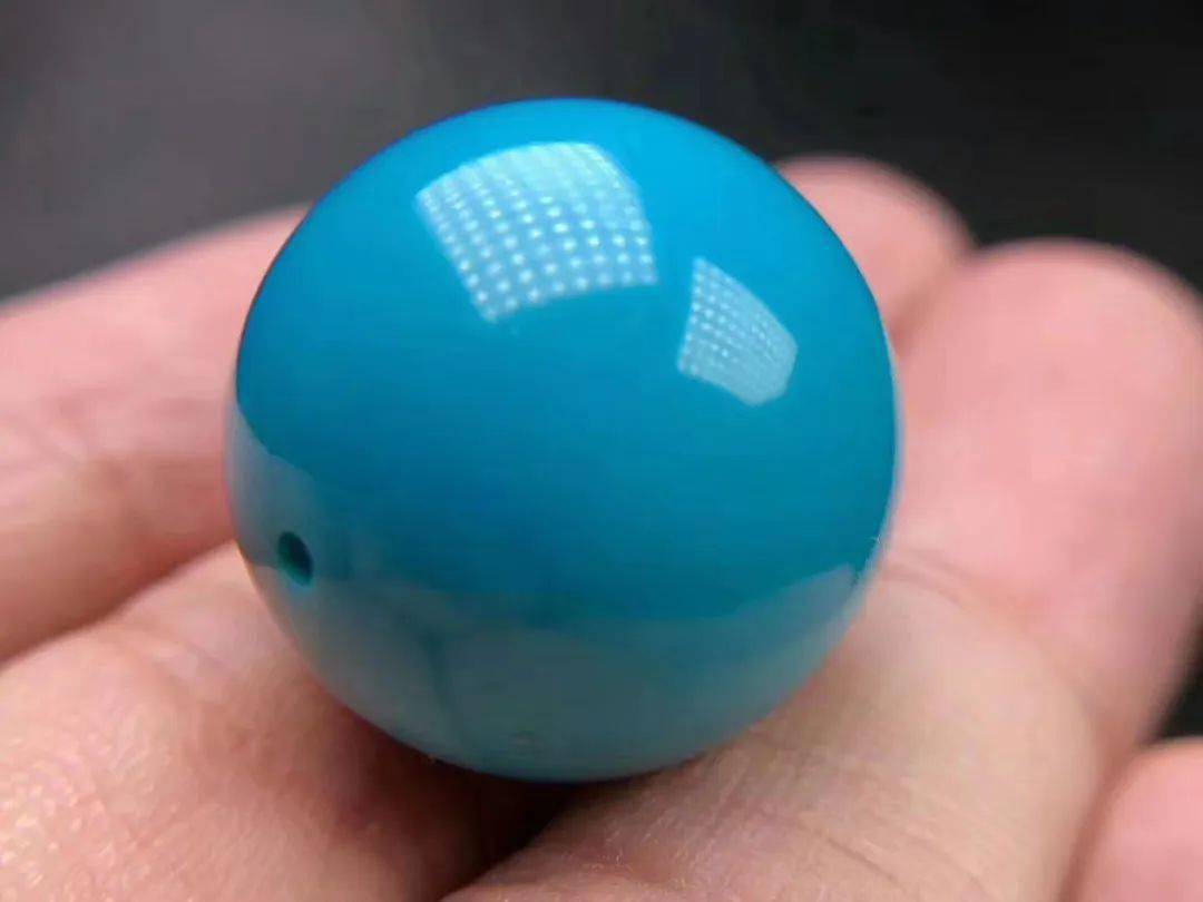 绿松石中的极品云盖寺绿松石高瓷高蓝