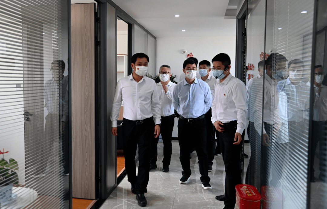 徐强熊辉实地查看"勤廉进贤融平台"建设_进贤县_中心_工作