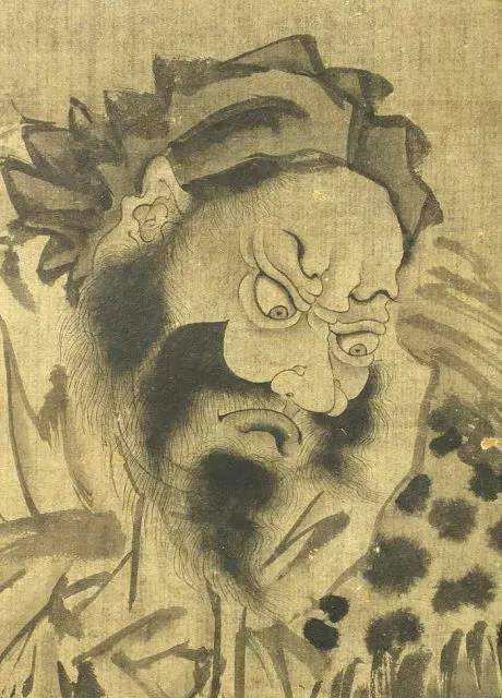 原创日本画家自称明太祖玄孙他的笔墨酣畅淋漓形象生动至极