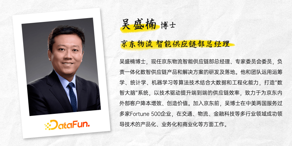 吴盛楠ai数智技术驱动的京东物流一体化供应链建设