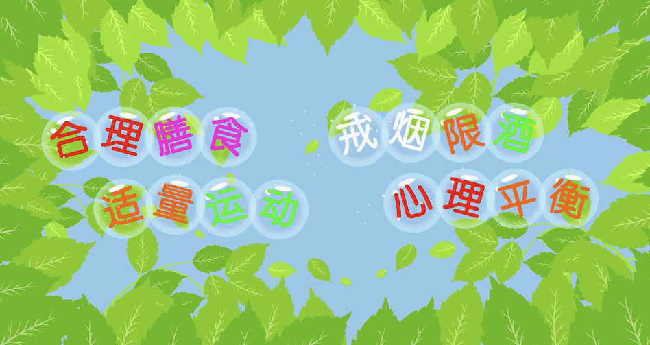 三减三健健康秘诀幸福传递