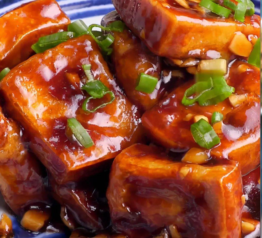 简单版的糖醋脆皮豆腐酸中带甜恋爱的味道