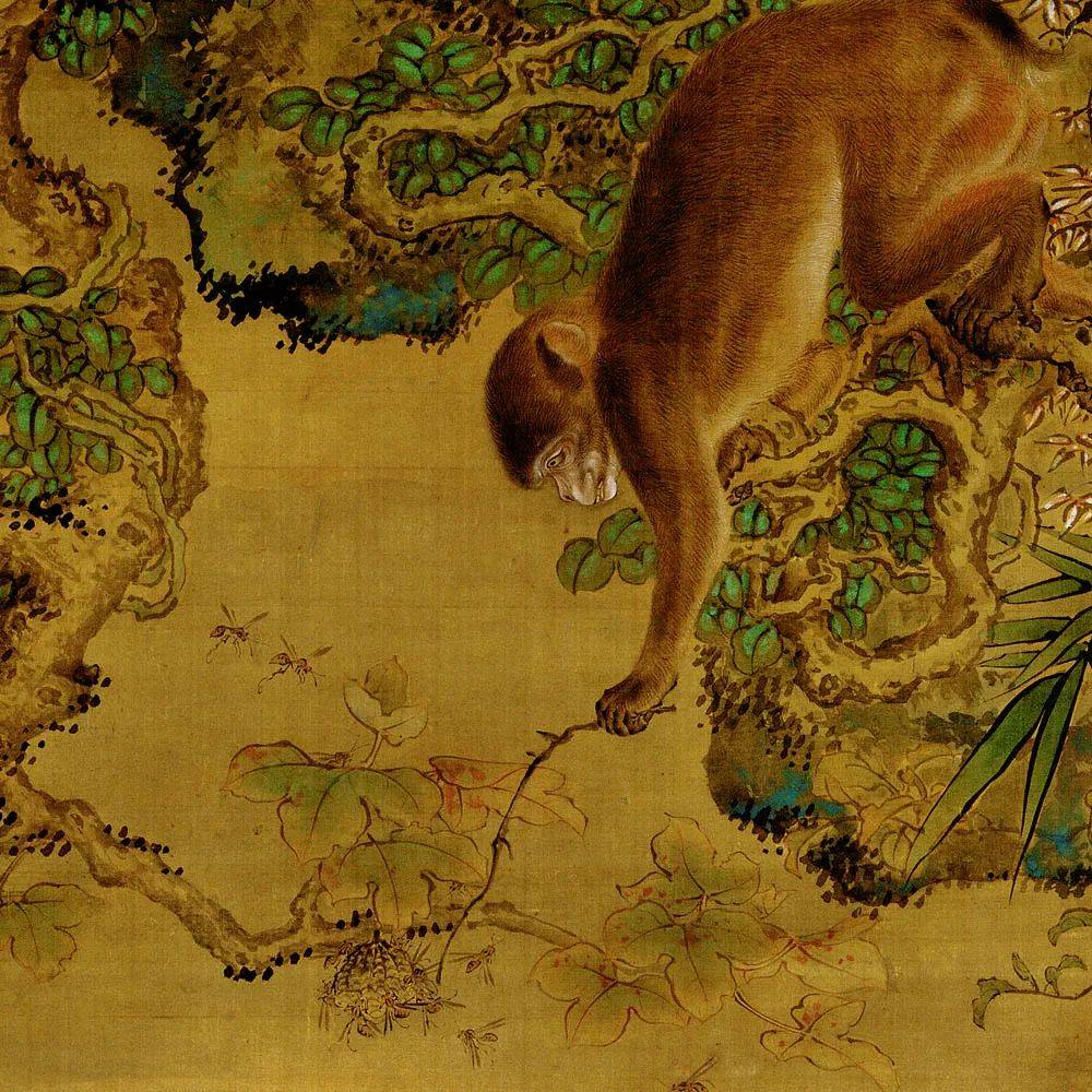 观方好物 | 一幅《蜂猴图》,你能读出多少内涵?_吉祥_中国_沈铨