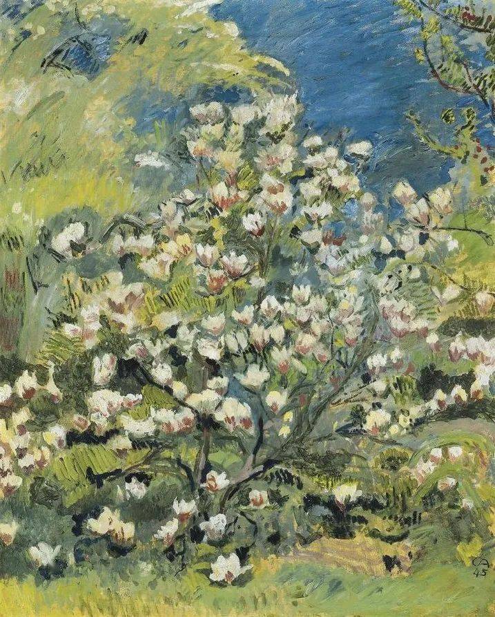 瑞士色彩大师库诺阿米埃特的油画