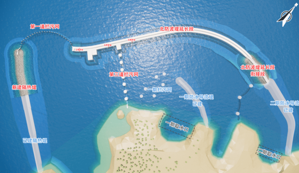 278辽宁红沿河取水口优化水工工程该项目的中标,为一航局稳固,拓展