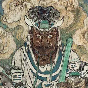 永乐宫壁画上的286个神仙(图286)