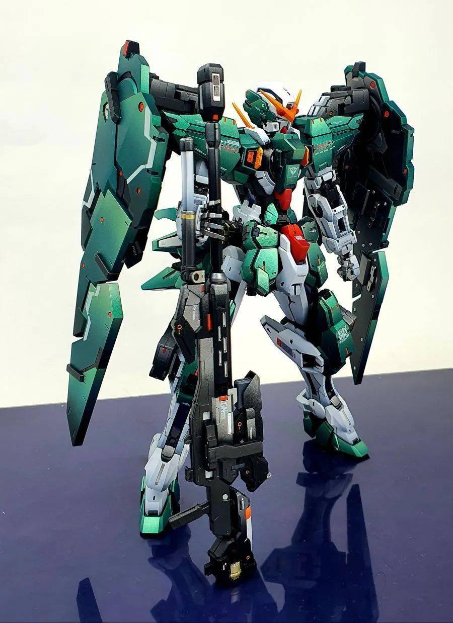 mg力天使gk改件漂亮光影涂装