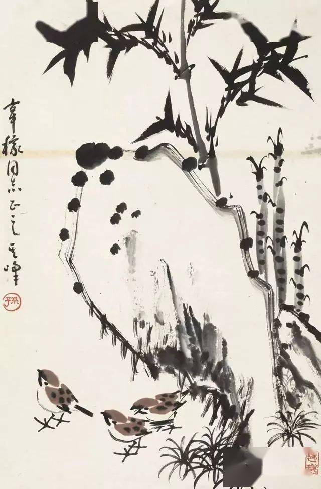 现当代名家孙其峰竹画欣赏