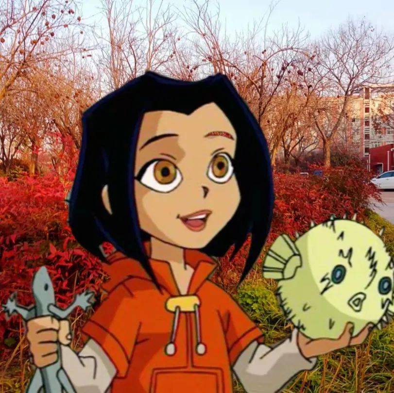 动漫:《成龙历险记》人物:小玉出没地点:东苑对面动漫:《虹猫蓝兔七侠