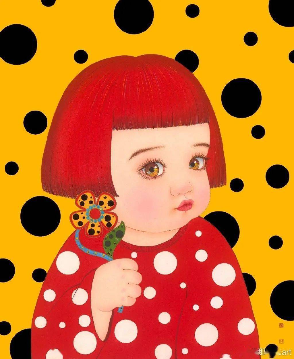 世界名人名画萌娃版这位画家笔下的萌娃把世界名人名画模仿了个遍快