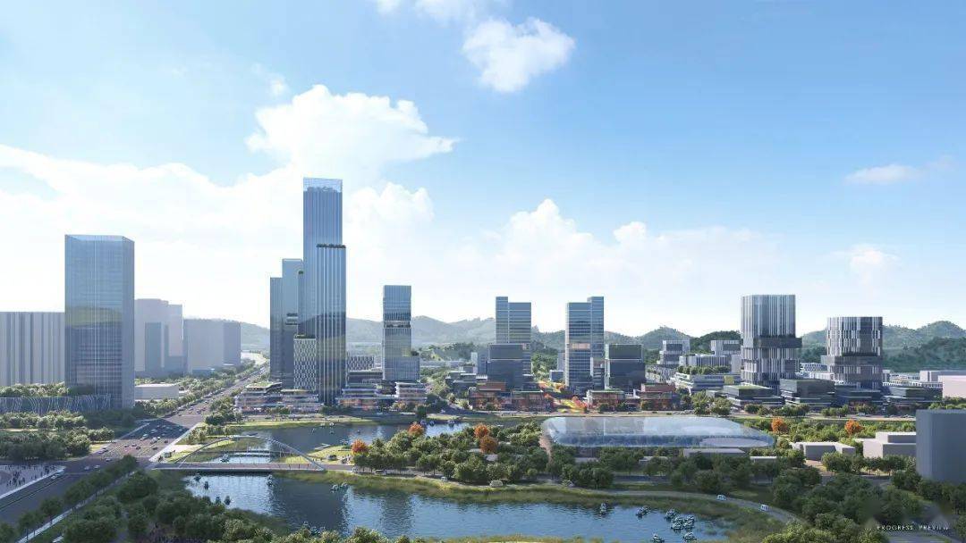 青山湖科技城并入杭州图片