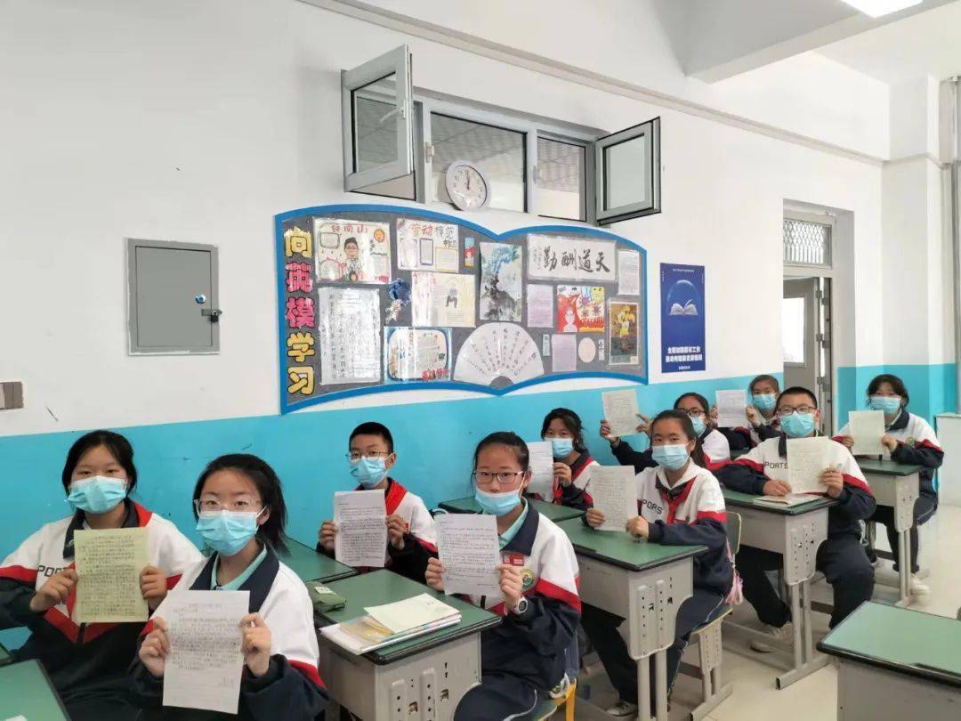 书信手拉手援疆心连心福海县初级中学与援疆学校再次开展书信交流活动