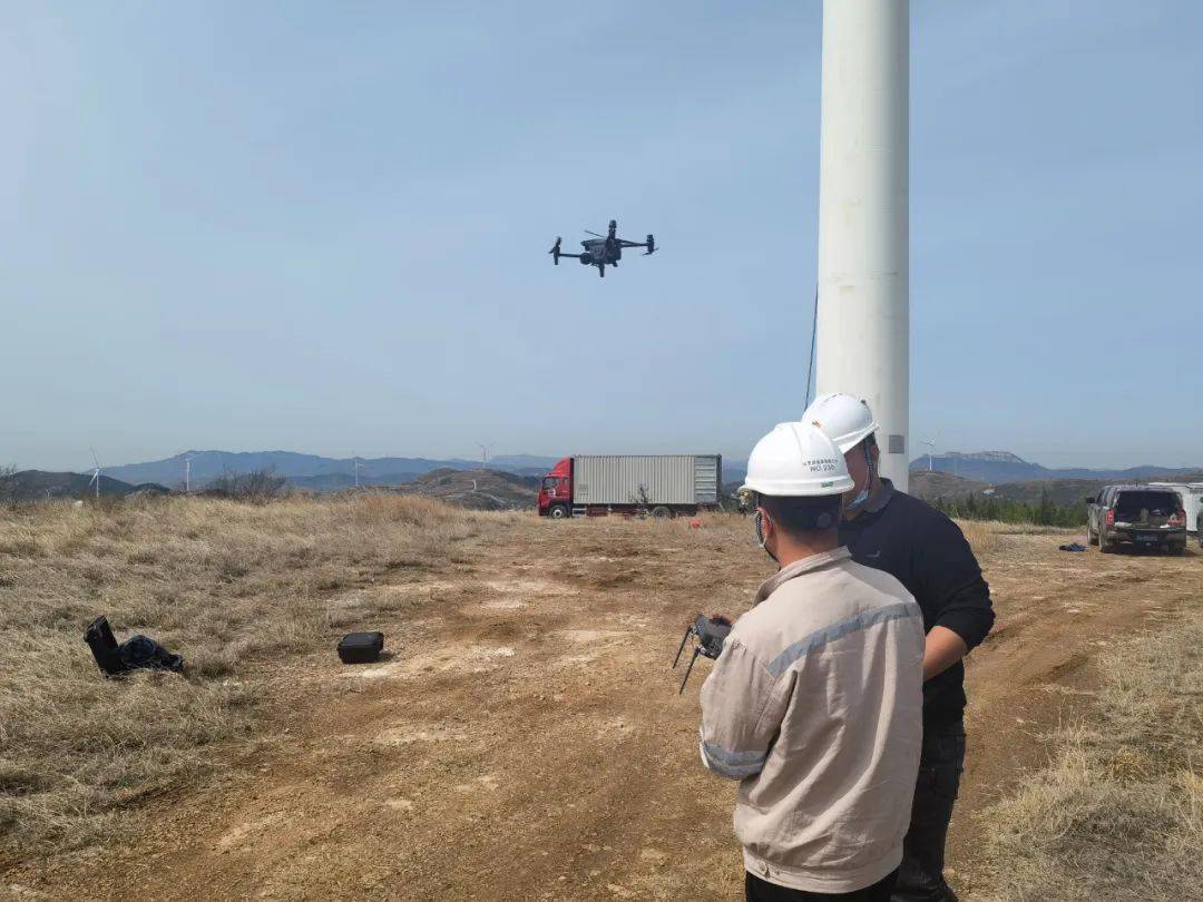 国家能源山东新能源有限公司应用无人机开启巡检新模式