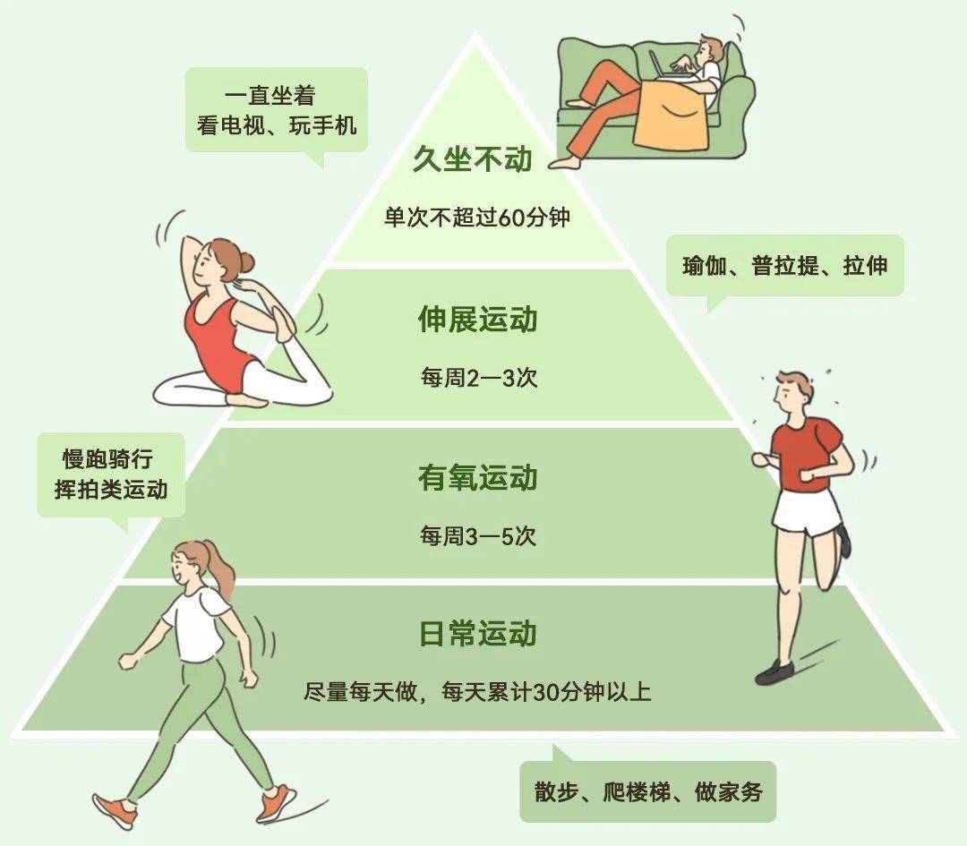 运动也有金字塔看看你在第几层