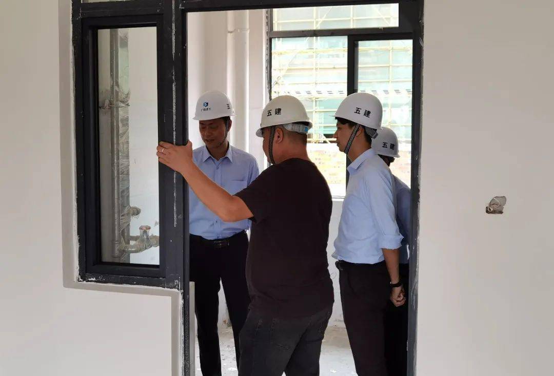 李能斌到五建集团四项目开展2022年安全生产和消防工作大检查