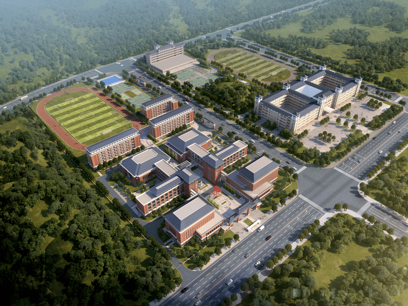 高明区新东洲中学动工