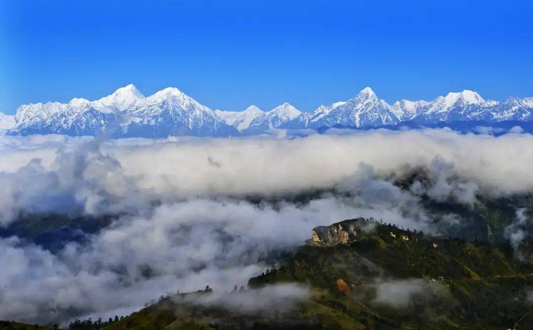 天全光头山灼灼璞玉静待芳华