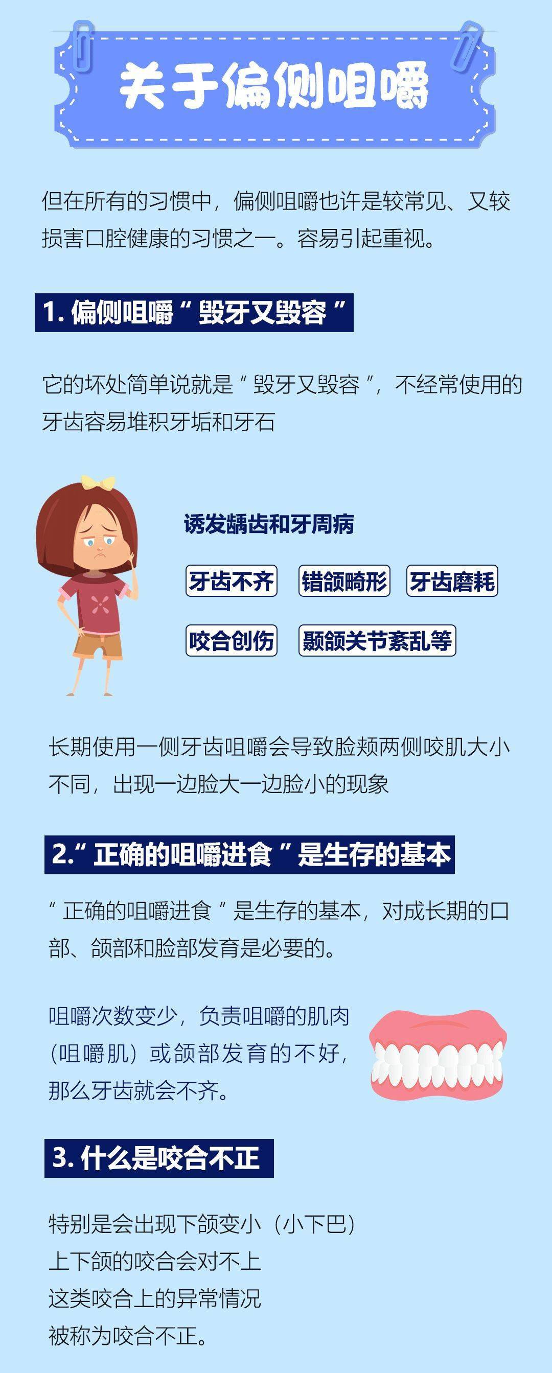 正确的咀嚼方法图解图片