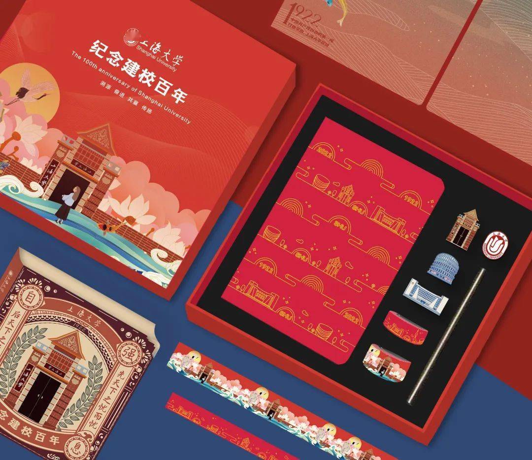 速来纪念上海大学建校100周年ip形象及文创产品投票开始啦