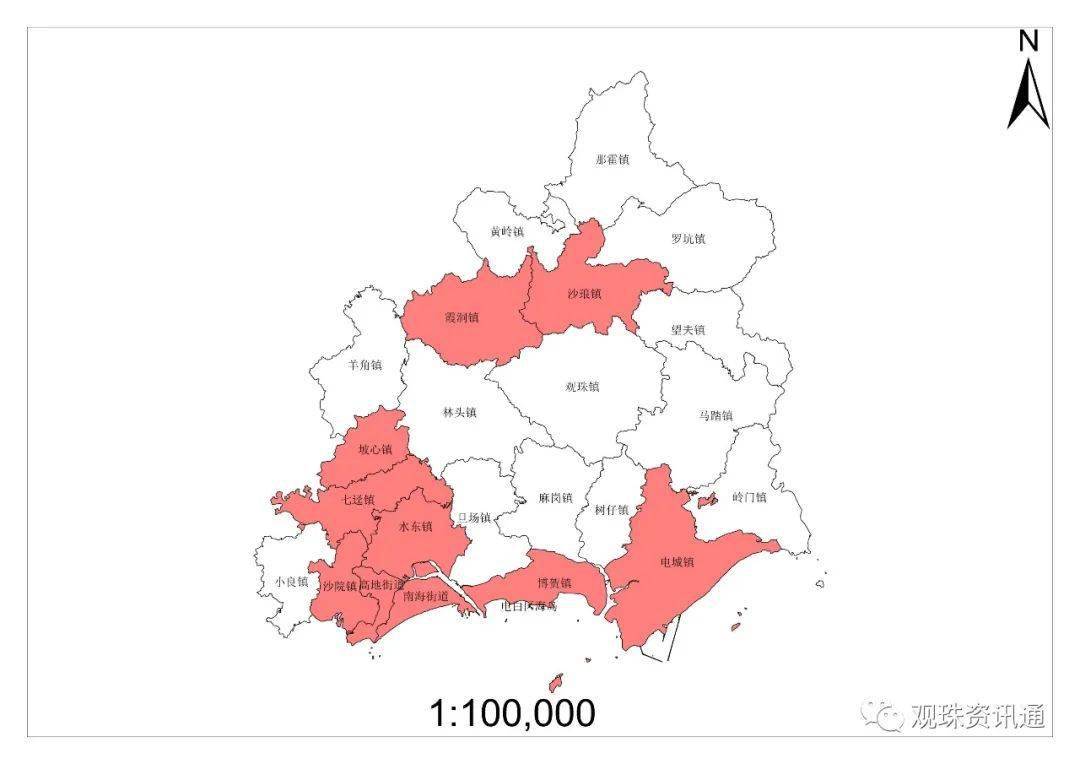 涉沙琅霞洞等多地电白区2022年度土地征收成片开发方案草案公示