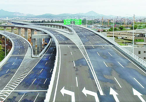 翔安机场快速路大嶝岛段b1标月底验收