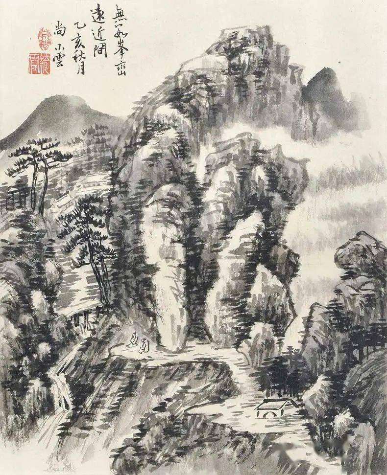京剧名旦尚小云的画_花卉_书画_小品