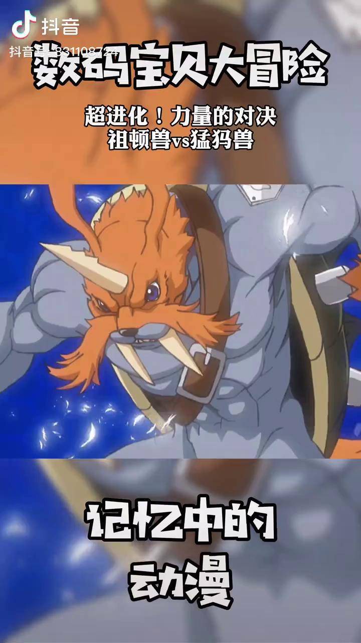 祖顿兽一锤子下去脑瓜子嗡嗡的吧数码宝贝动漫我要上热门