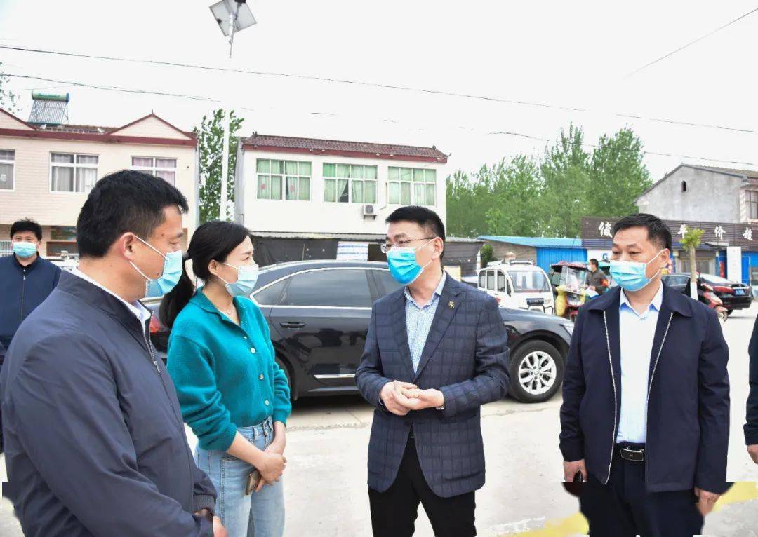 杨松涛调研疫情防控和安全生产等重点工作