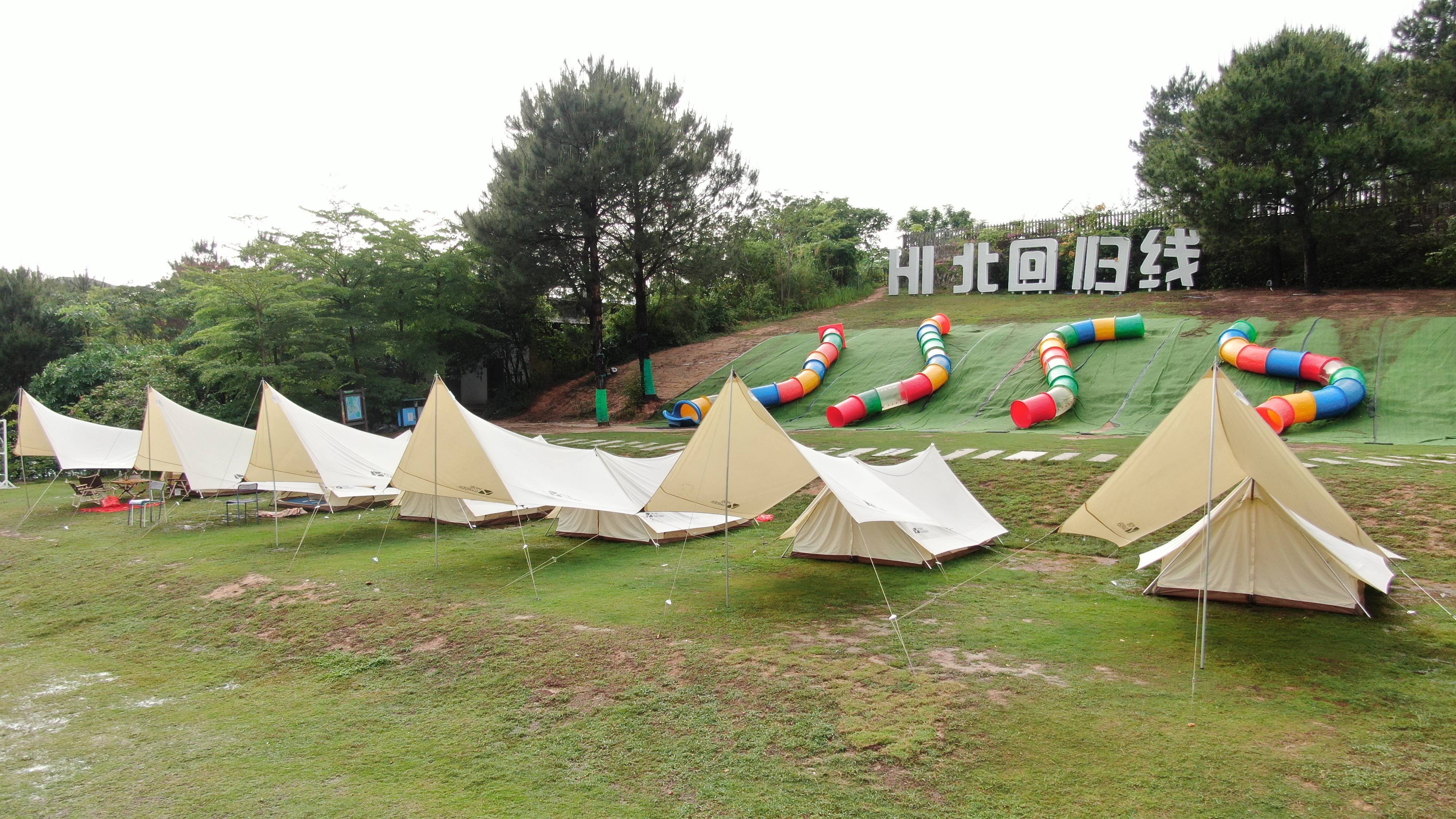 “五一”假期广州户外露营受追捧 可拎包入住的收费营地走俏