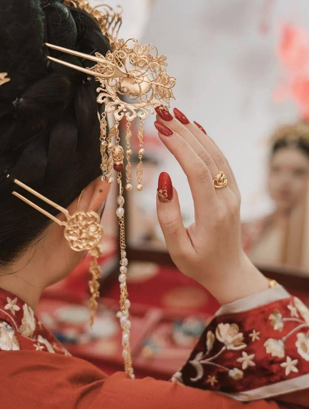 开眼界,古代女子豪华嫁妆,件件价值连城,让人羡慕!_玉如意_女儿_耳环