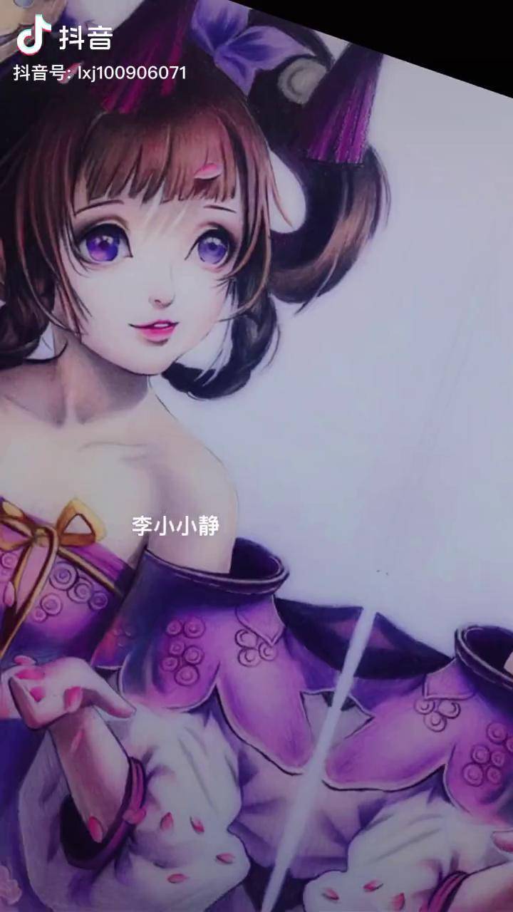 每一个没有看到我进步的人我都会伤心的喂小乔丁香结彩铅手绘绘画画画