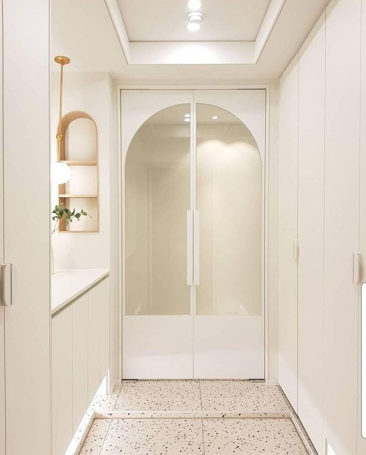 靠着入户门腾一个小房间做玄关韩国人的精致果然不是徒有其表