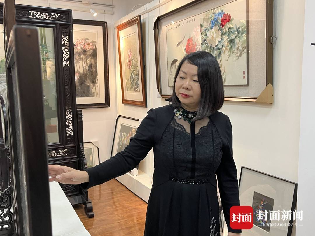 匠心飞针走线展示千年绝艺蜀绣国家级传承人孟德芝我一生只想做好一件