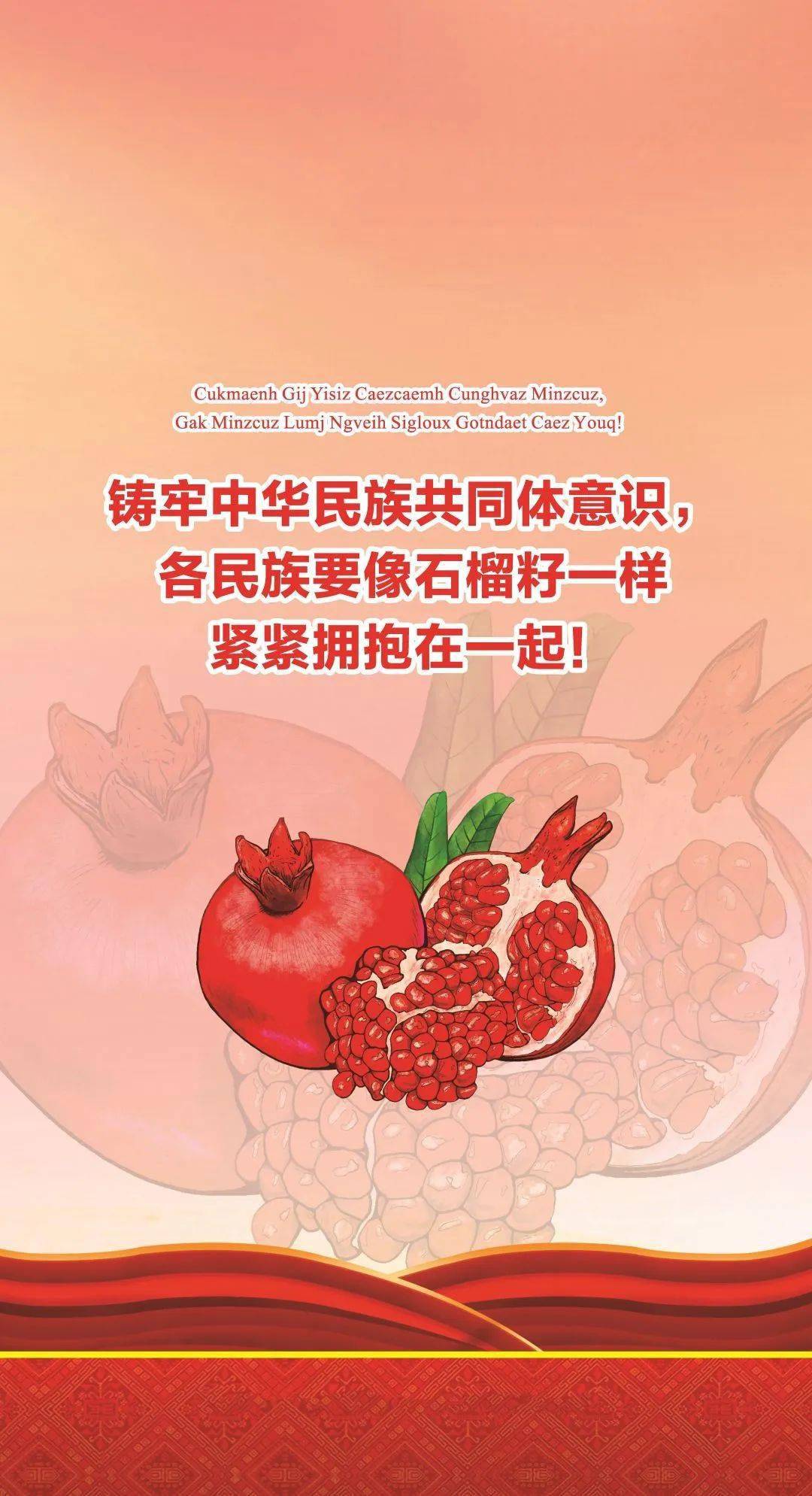 铸牢中华民族共同体意识民族团结进步宣传教育海报67