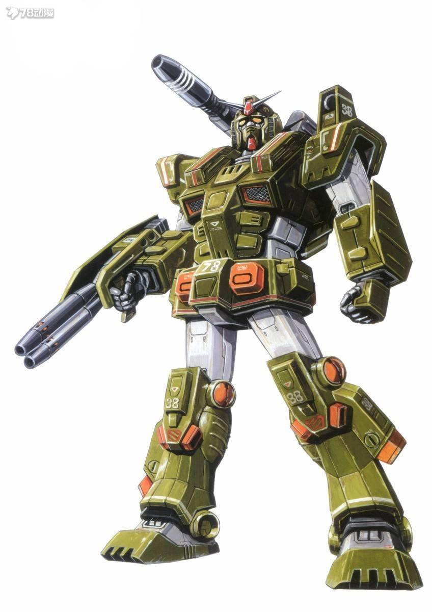 模玩机设：一骑当千的联邦绿铠魔神R魂FA-78-1全装甲高达BY CC_新