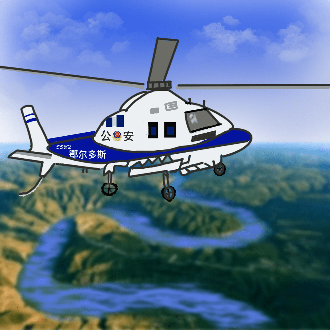 这组漫画画出了警察蜀黍五一的模样