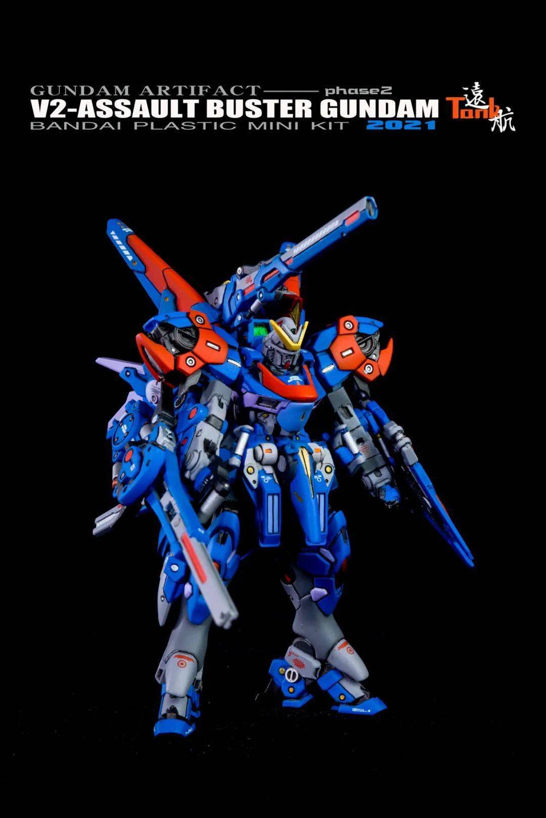 双开gundamartifactv2ab精细分色涂装