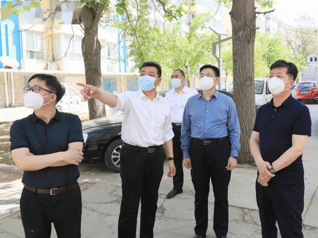 王银明检查指导疫情防控工作坚决筑牢全区人民群众健康安全防线